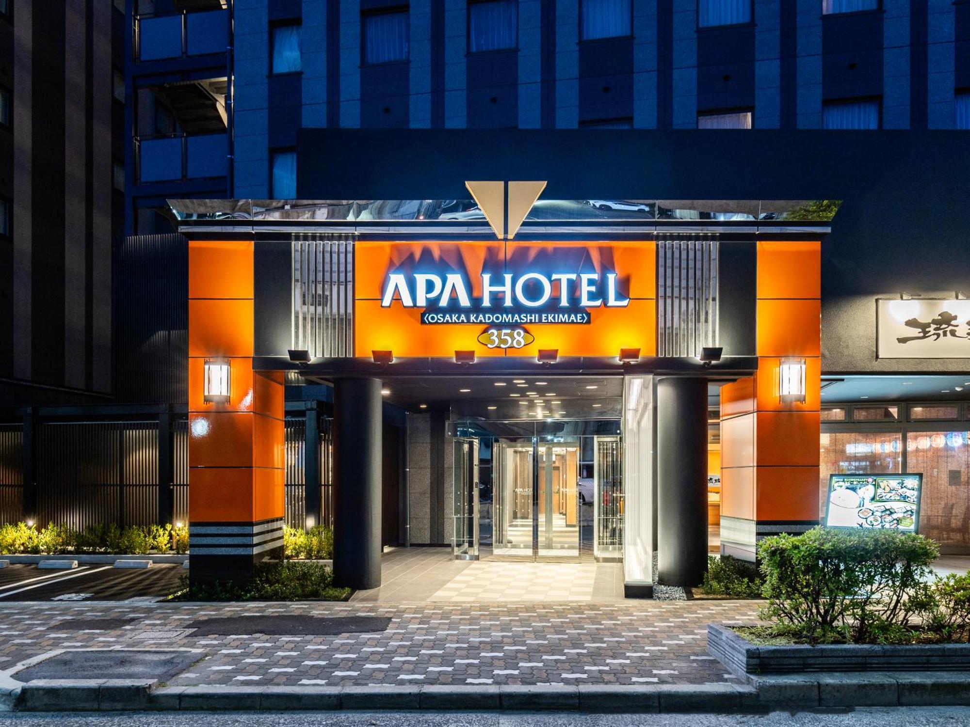Apa Hotel Osaka Kadomashi Ekimae ภายนอก รูปภาพ
